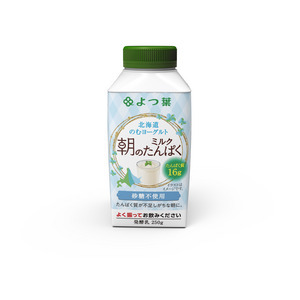 北海道のむヨーグルト　朝のミルクたんぱく　砂糖不使用　250g 詳細画像